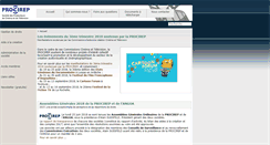 Desktop Screenshot of procirep.fr